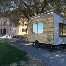 Students built a portable arts studio as part of the (Courtesy of Gabe Haro)