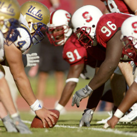 1 November 2003: Action during Stanford's game vs. UCLA at Stanford Stadium in Stanford, CA.