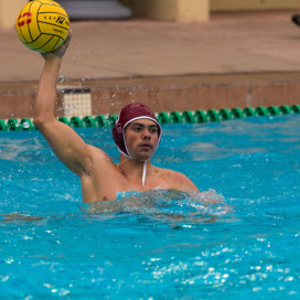 As Stanford kicks off the MPSF Tournament tomorrow against USC, it will need a strong showing from driver Adam Abdulhamid (above). The senior is currently second on the team with 54 goals. (NATHAN STAFFA/The Stanford Daily)