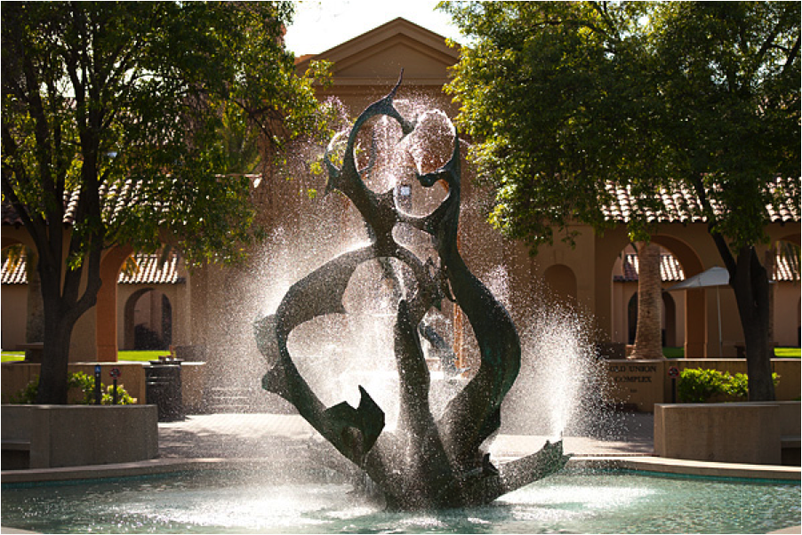 White Plaza is Stanford University’s only free speech zone. Photo Credit: Stanford University