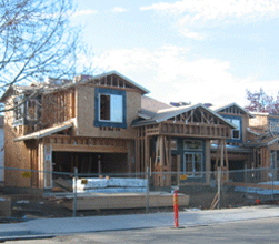 Picture of a House Under Construction