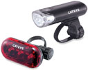 bike head light and rear reflector