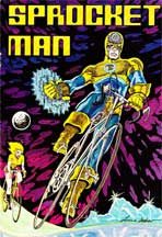 1975 Sprocket Man comic book