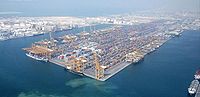 Jebel Ali Port in Dubai