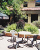 Outdoor dining area at Cubberly Cafe