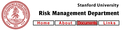 Stanford University Risk Management Department