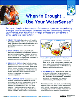 drought factsheet