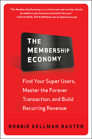 book cover for The Membership Economy