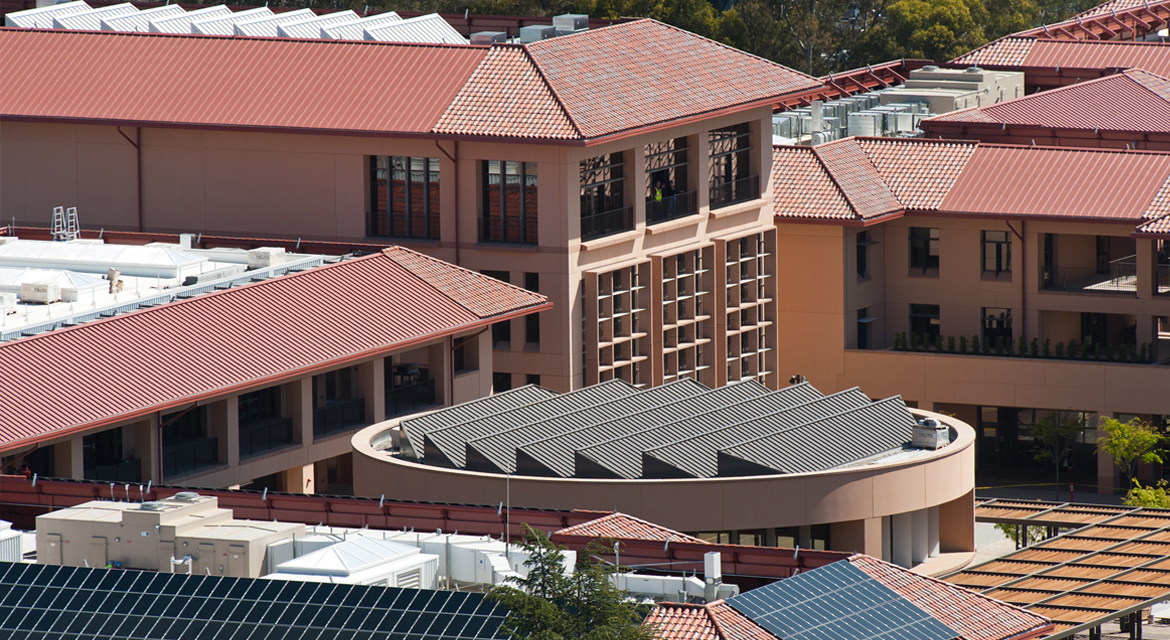 Rooftops of Knight Management Center buildings