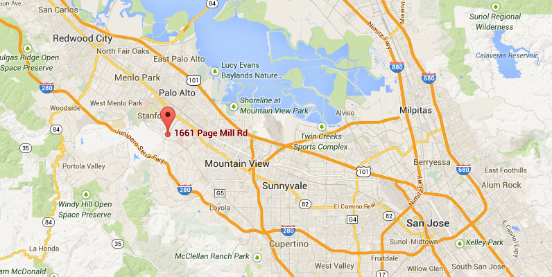 1661 Page Mill Road Palo Alto, CA 94304