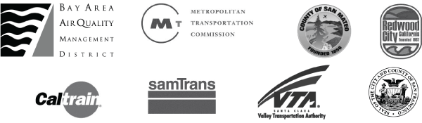 logos of agencies involved in bike-share program