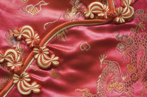 Silk garment