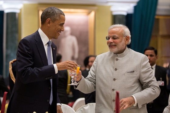 President Obama and Prime Minister Modi Toast at India Dinner Reception