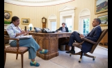 President Obama Meets With Susan Rice and Tony Blinken