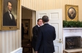 President Obama Greets Prime Minister Cameron 011615