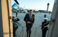 President Obama Boards Marine One At Joint Base Andrews