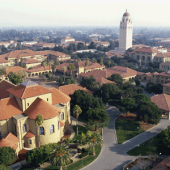 view of Stanford campus