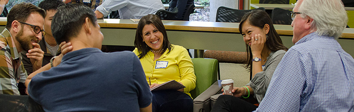 Photo of a student and instructor during a workshop