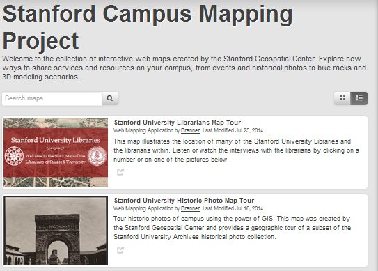 Stanford Campus Mapping Project