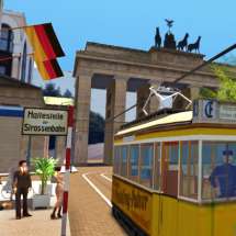 CS+German Studies. Unter den Linden, picture made at the 1920s Berlin Project in Second Life. Image by Jo Yardley via Wikimedia Commons.  