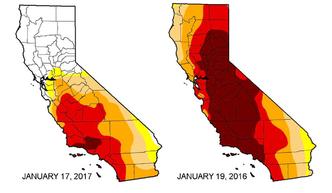 Worst of Drought Diminishes to 2 Percent in California