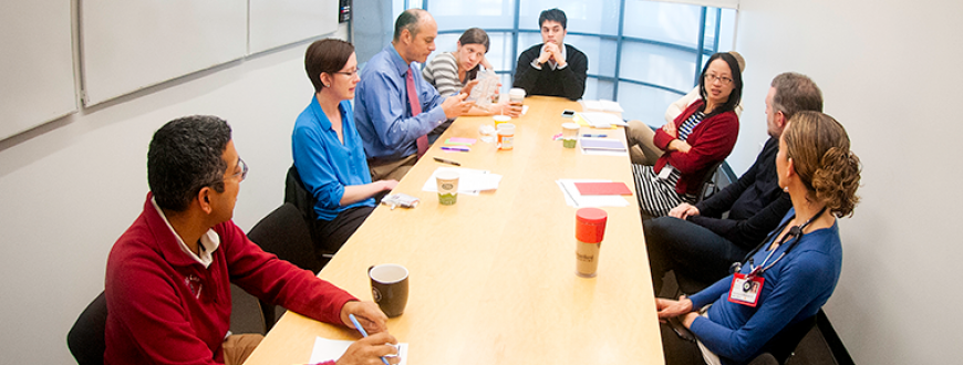 Postdoctoral scholars, faculty and staff meeting