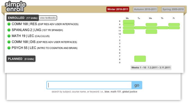 choose units and grading basis