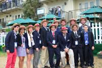 StanfordstudentsdeliverRevsawardat2013PebbleBeachConcoursd'Elegance