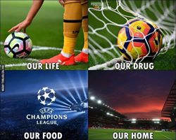 'Football is life 😍💪'