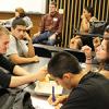 2012 Leland Scholars Program students in a workshop at Stanford University.