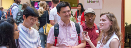 Students at Career Fair