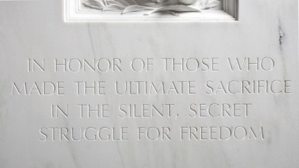 Text on Fallen Agent Memorial