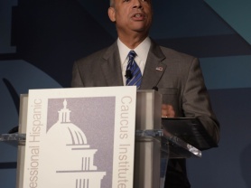 Secretary Johnson delivers remarks on the Department’s immigration efforts at the Congressional Hispanic Caucus Institute 2015 Public Policy Conference.