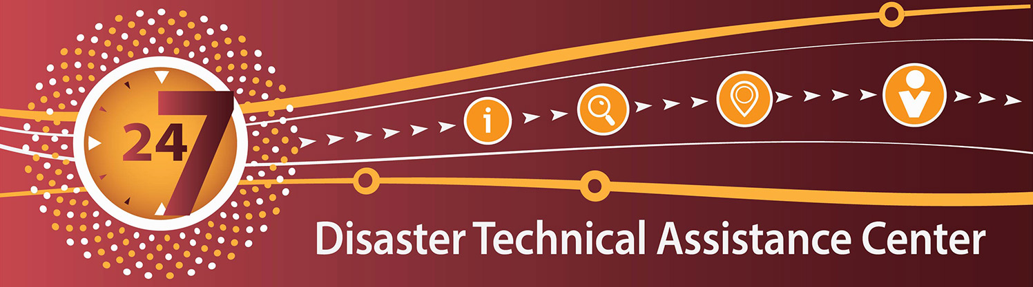 Disaster Technical Assistance Center (DTAC) banner 