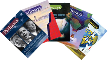 Pathways magazine covers