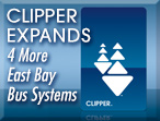 Clipper Expands 4 More East Bay Bus Systems