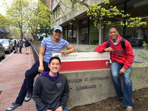 We all did. Now we've dedicated our lives to making sure others can #ReachHigher! @FLOTUS @hgse  @Jagirp @longhphan http://t.co/kmDhFPWaBm