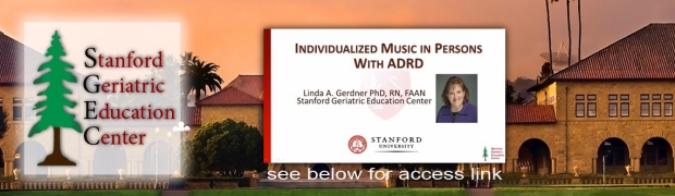 Individualized Music in Persons with ADRD by Linda Gerdner, PhD