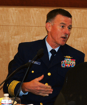 Coast Guard Commander of the Pacific area and defense force west Vice Admiral Pa