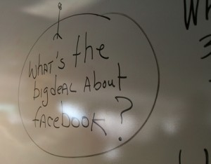 what's the big deal about facebook image on white board