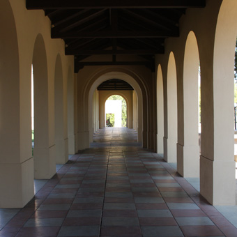 Arches and Old Union arcade columns