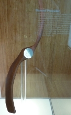 Propeller donated by Prof. Vincente