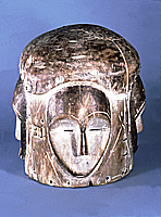 Helmet mask with Four Faces, Fang People, Gabon, Africa