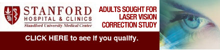 ad for laser vision study