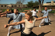 Photo: Health Improvement Program Class with Shaolin Monks