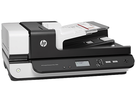 A product photo of HP Scanjet 7500