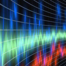 Picture of sound waves