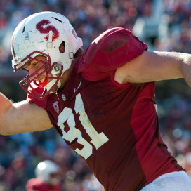 Defensive end Henry Anderson (91) has a shot of being drafted in the third or fourth round. He has been flying under the radar but has great burst and strength that scouts love to see in prospects. (DON FERIA/isiphotos.com)