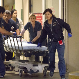 A scene from the new television series "Code Black."(Courtesy of Richard Cartwright, CBS)