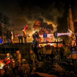 Protests in Kiev. (Courtesy of Netflix)